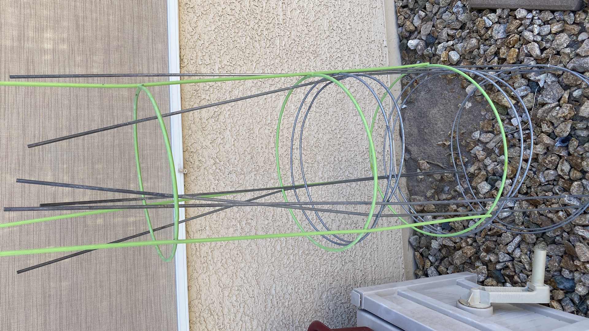 Photo 1 of ASSORTED GARDENING ITEMS HOSE TOOLS REEL