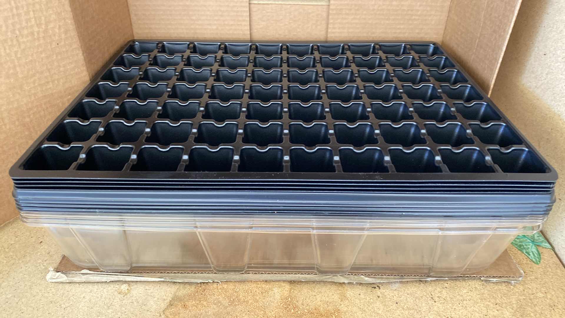 Photo 1 of 2 SHELVES GARAGE CABINET GARDENING 4 SEEDLING TRAYS WITH COVERS AND MORE