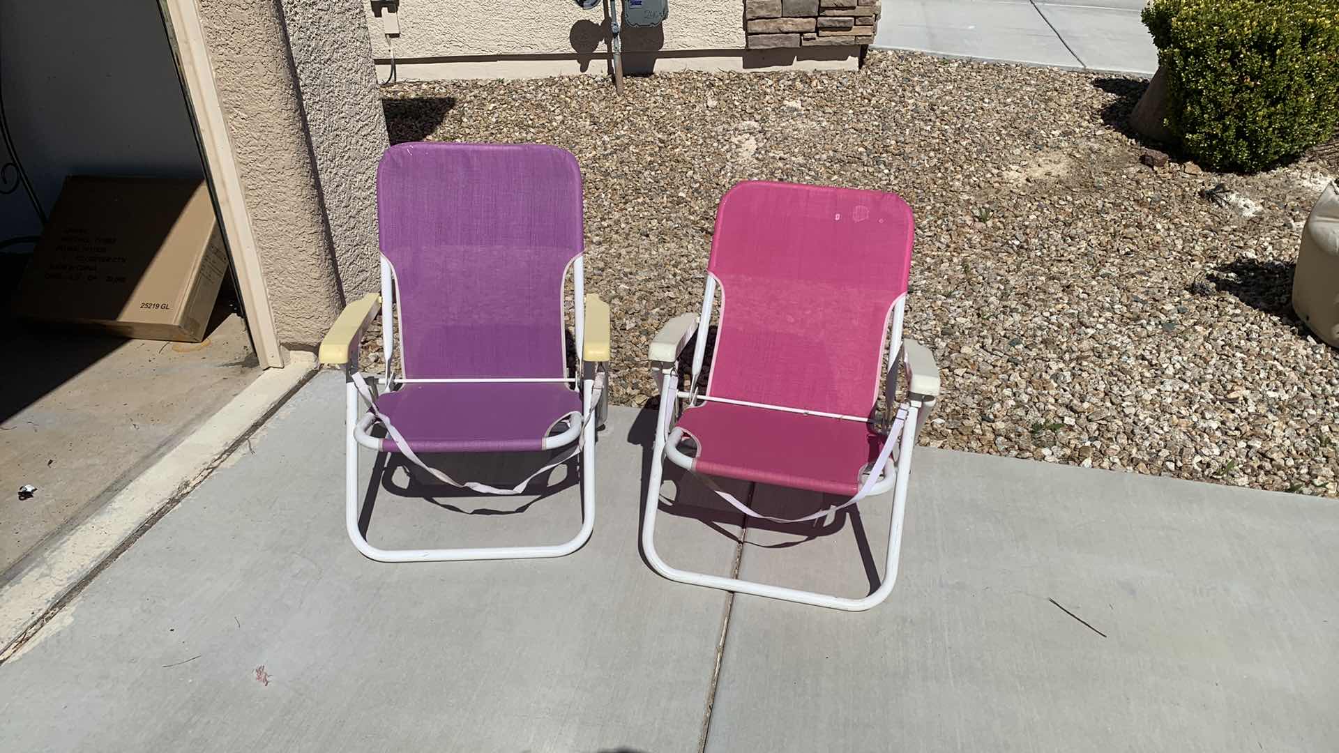 Photo 1 of TWO RECLINABLE BEACH CHAIRS