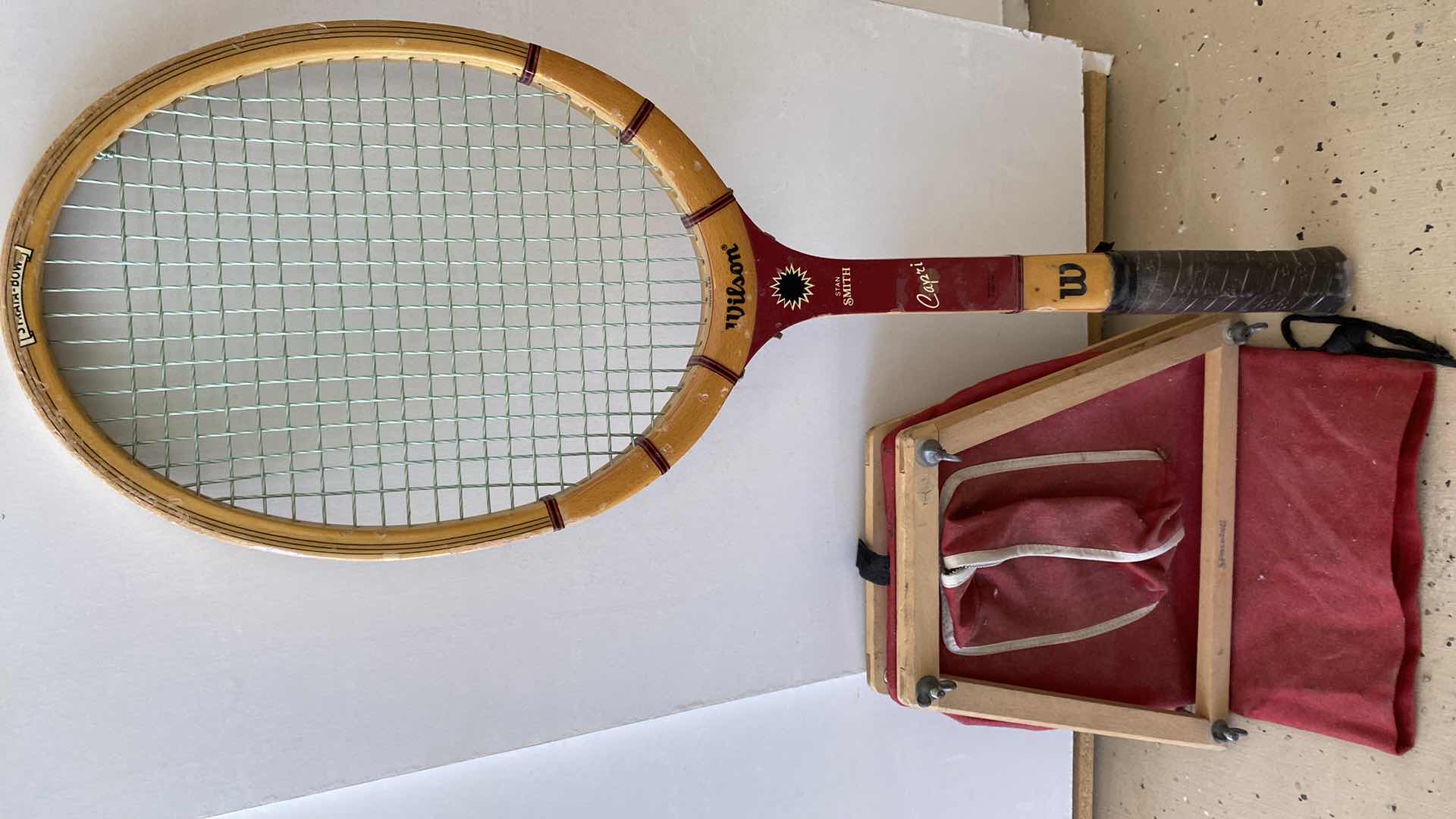 Photo 1 of WILSON CAPRI TENNIS RACKET WITH COVER