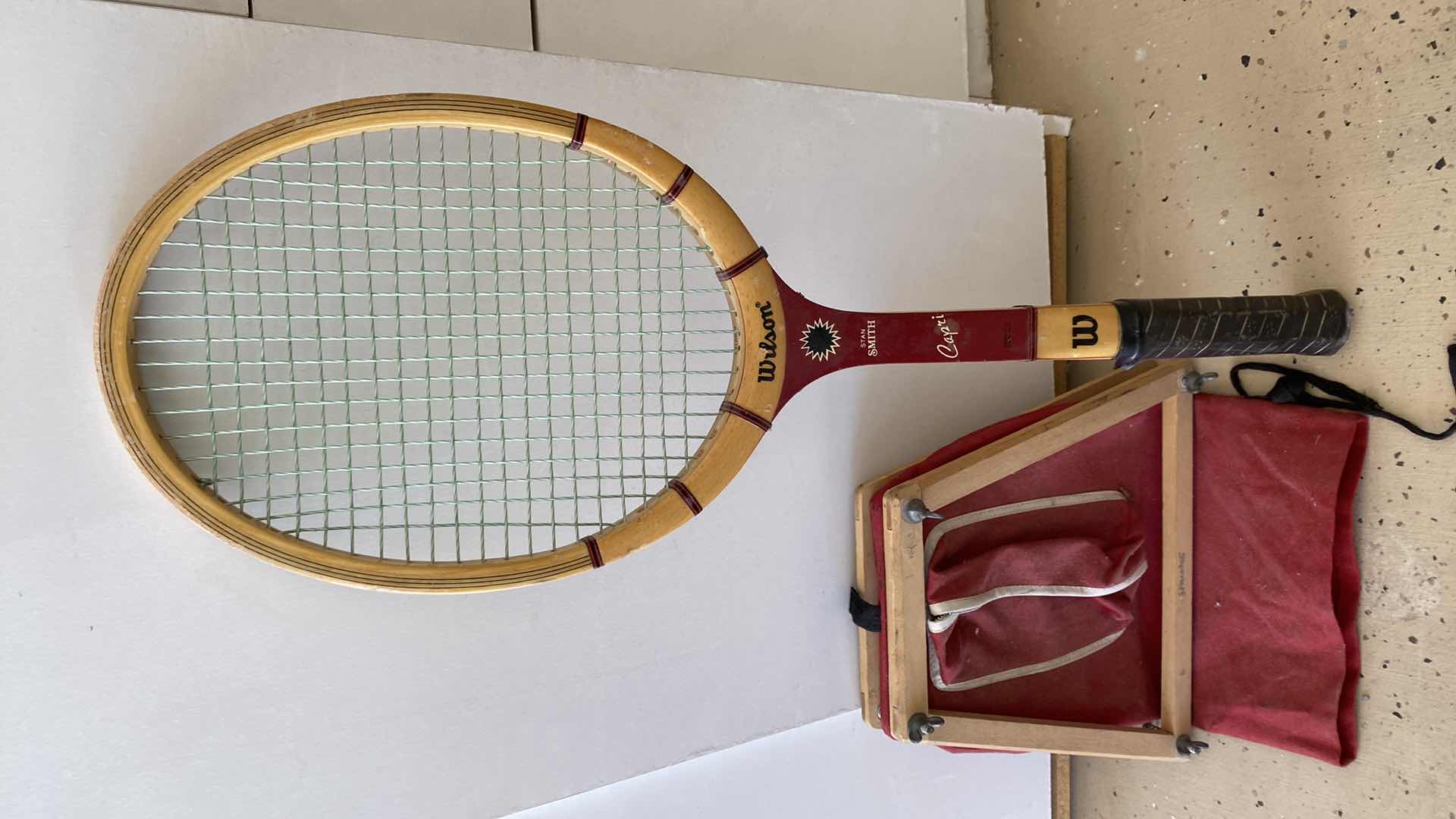 Photo 1 of WILSON CAPRI TENNIS RACKET WITH COVER