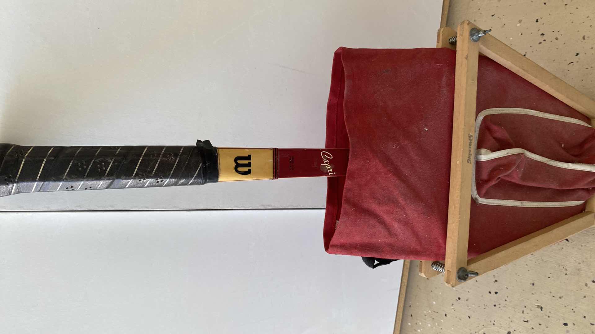 Photo 1 of WILSON CAPRI TENNIS RACKET WITH COVER