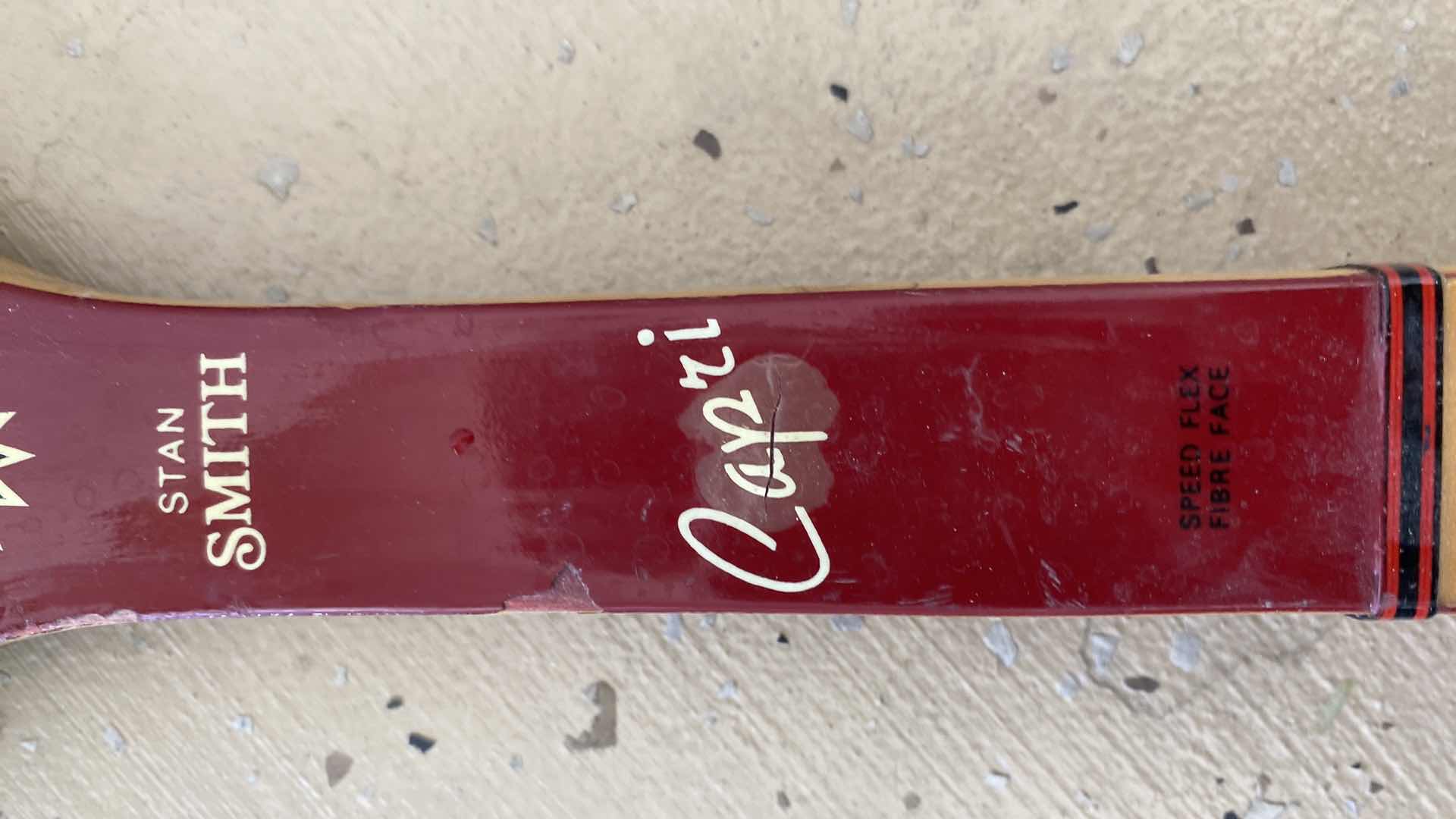 Photo 1 of WILSON CAPRI TENNIS RACKET WITH COVER