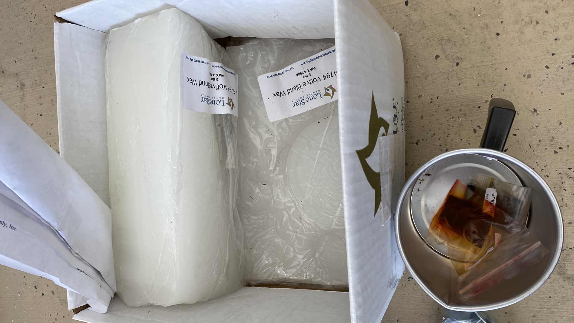 Photo 1 of CANDLE MAKING SUPPLIES