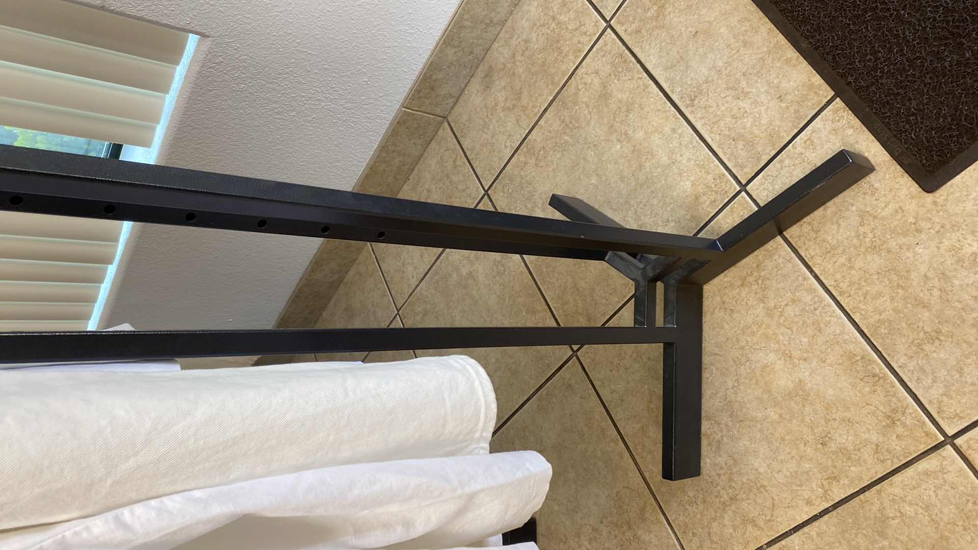 Photo 1 of ADJUSTABLE HEIGHT 3 ARM CLOTHING RACK HEIGHT RANGE 48” TO 72”