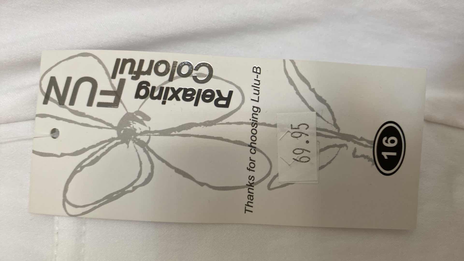 Photo 1 of NWT WOMEN’S SIZE 16 LULU-B PULL ON PANTS 