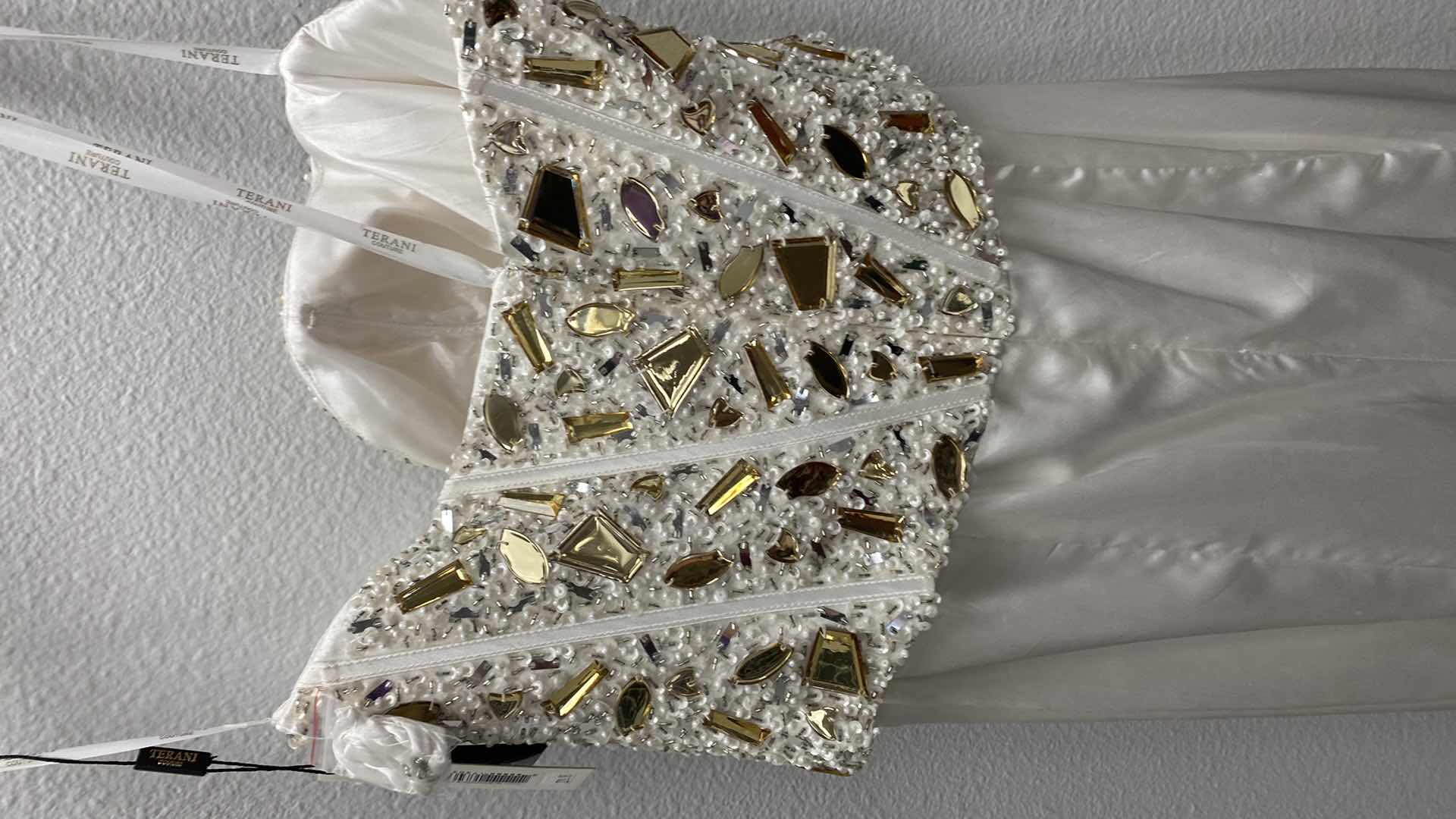 Photo 1 of NWT WOMEN’S SIZE 10 TERANI EVENING GOWN 