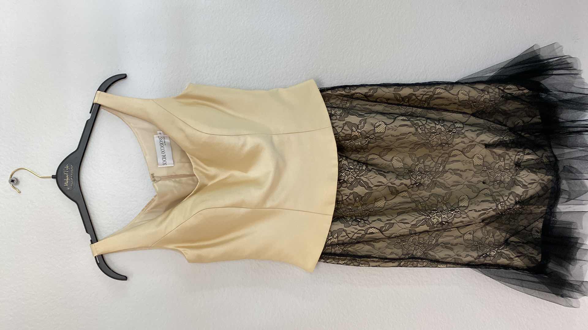 Photo 1 of NEW WOMEN’S SIZE 6 MON CHERI DRESS WITH CROP JACKET 