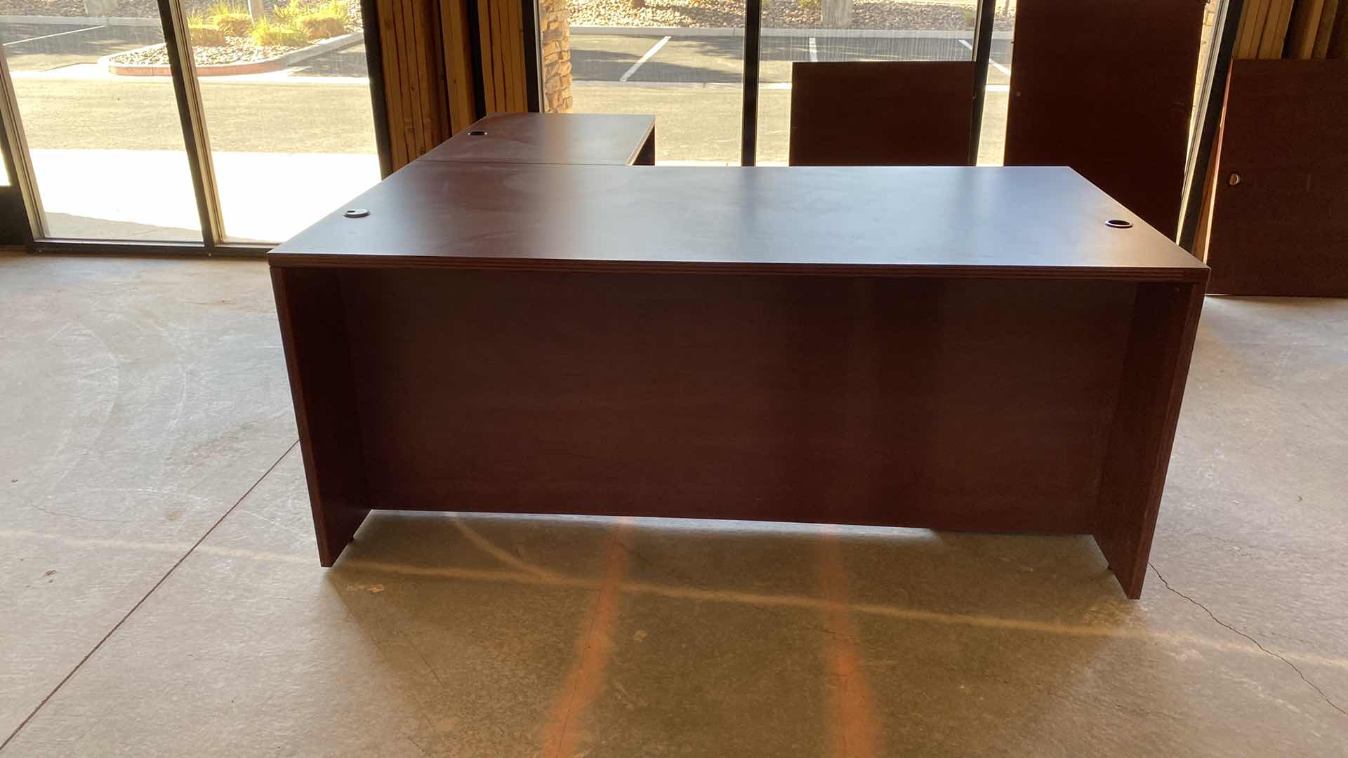 Photo 1 of 3 DRAWER DESK WITH RETURN 71 x 36 x H29, RETURN 35" x 24" H29"