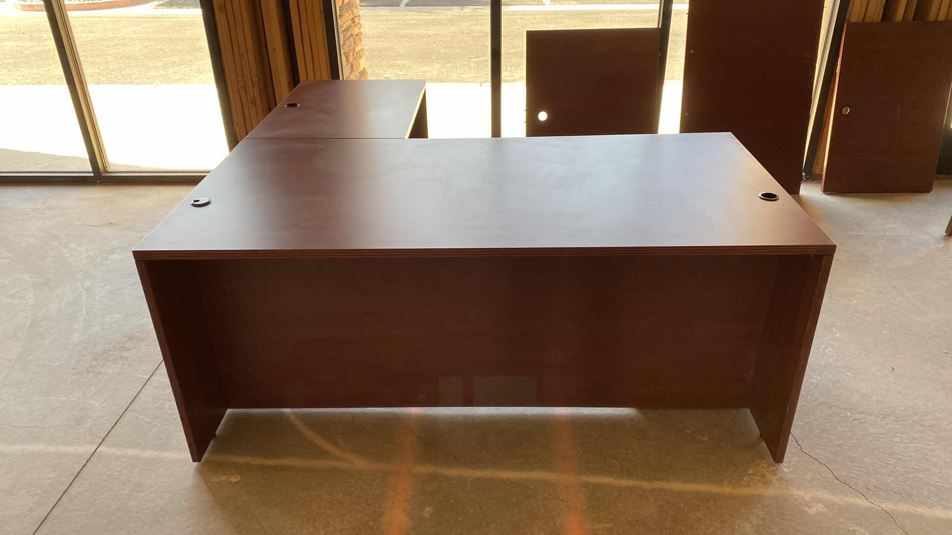 Photo 1 of 3 DRAWER DESK WITH RETURN 71 x 36 x H29, RETURN 35" x 24" H29"