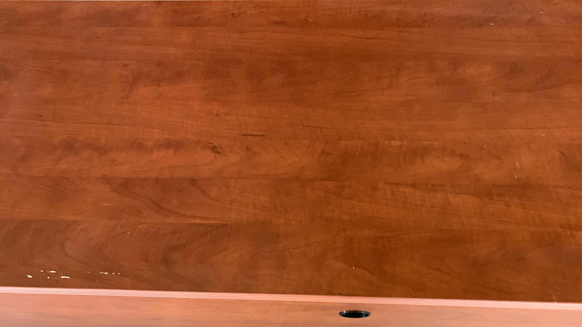 View 4 of WOOD EXECUTIVE DESK 
DESK 72 x 24 x H 30