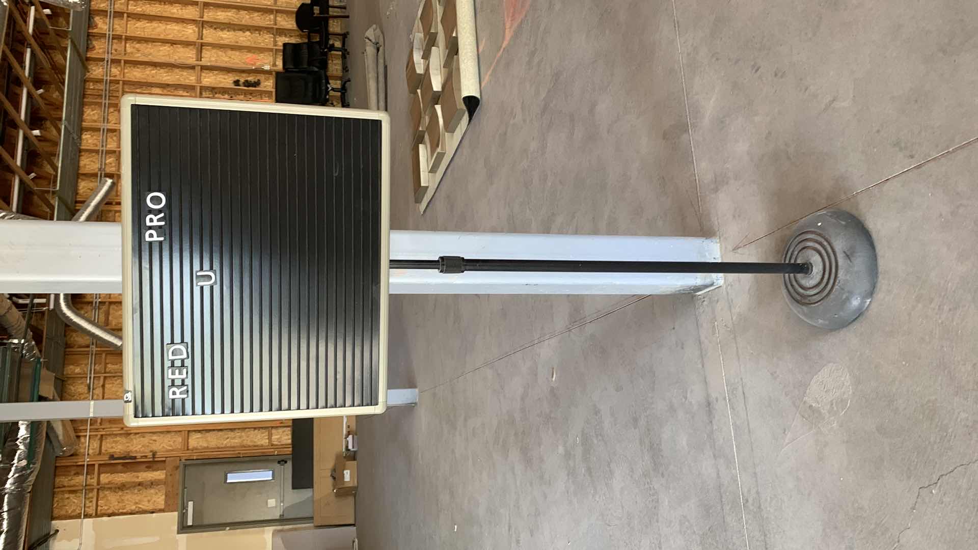 Photo 1 of ADJUSTABLE HEIGHT MAGNETIC BUSINESSES SIGN