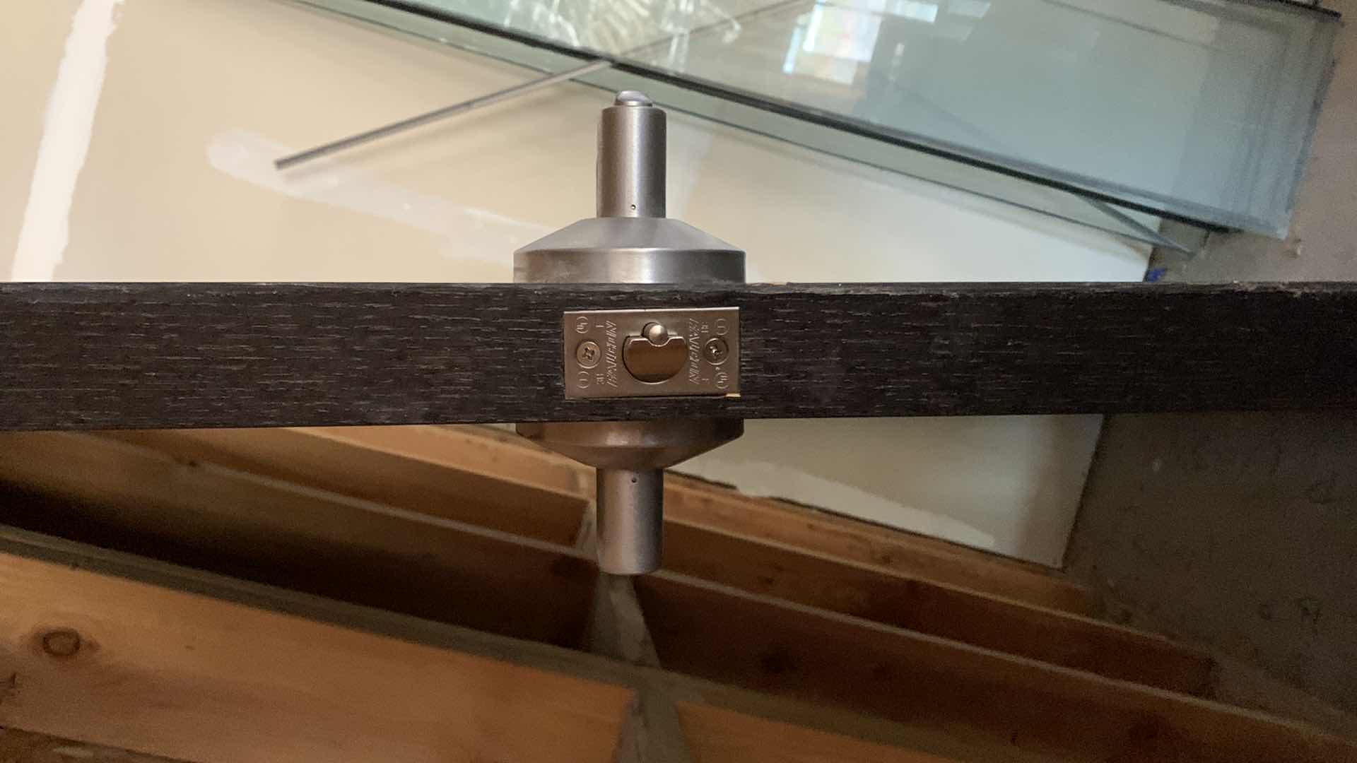 Photo 3 of BLACK WOOD GRAINED DOOR 
8'x3'