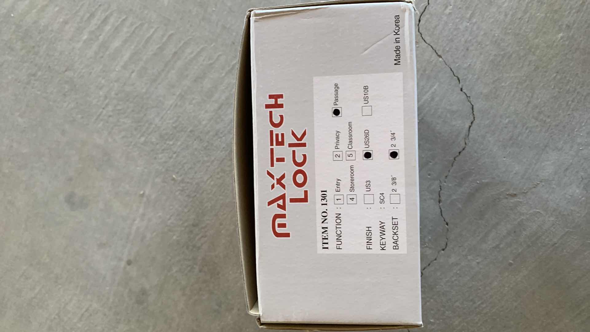 Photo 1 of MAX TECH LOCK GRADE 2 BUILDERS SERIES