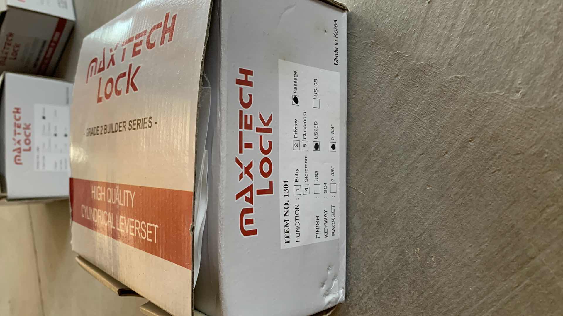 Photo 2 of MAX TECH LOCK GRADE 2 BUILDERS SERIES