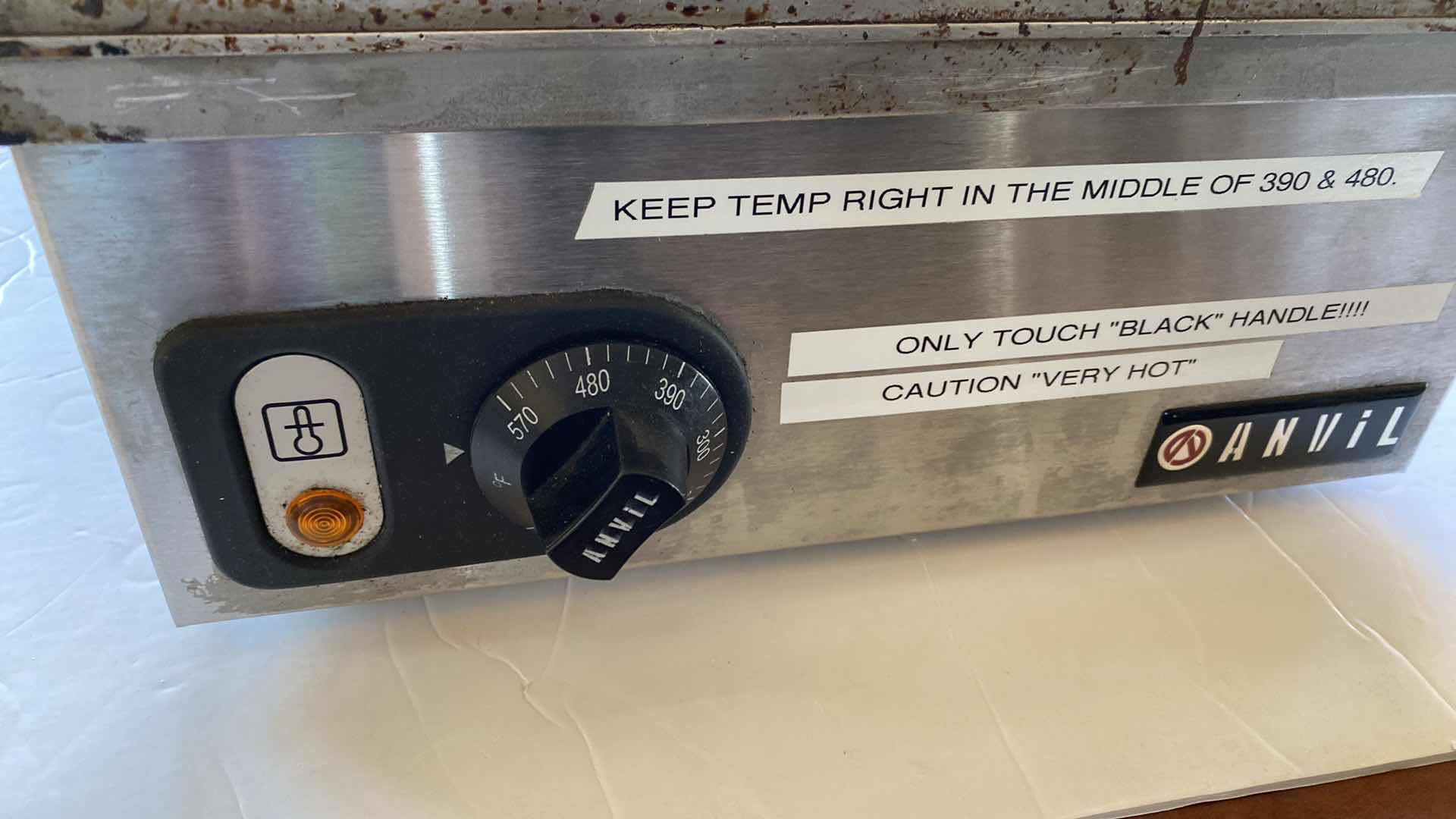 Photo 6 of ANVIL AMERICA TSA 7009 9 SLICE FLAT GRILL SANDWICH PRESS PANINI SUGGESTED RETAIL $350