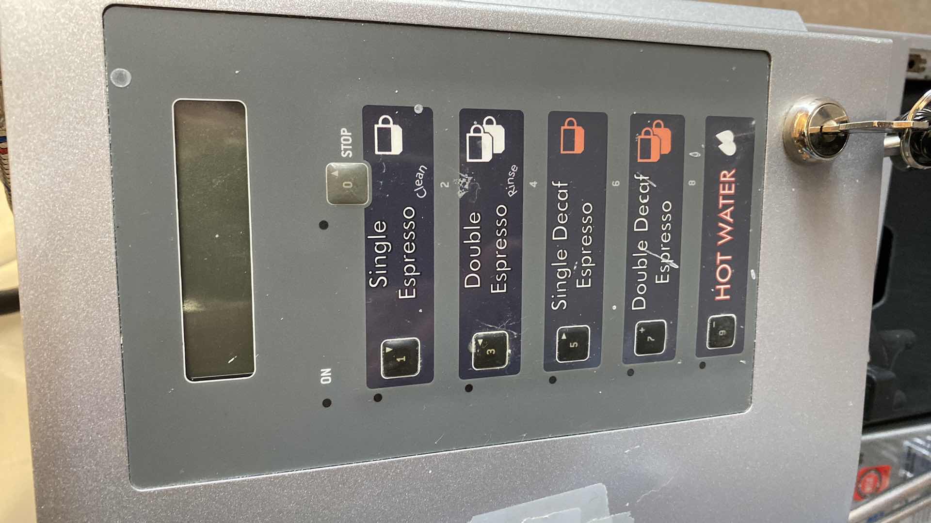 Photo 1 of SWISS EGRO SERIE 55 AUTOMATIC ESPRESSO MAKER WITH KEY