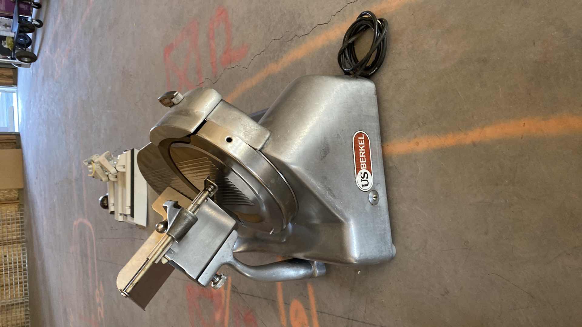 Photo 1 of US BERKEL RESTAURANT DELI MEAT SLICER 27" X 20" H21"