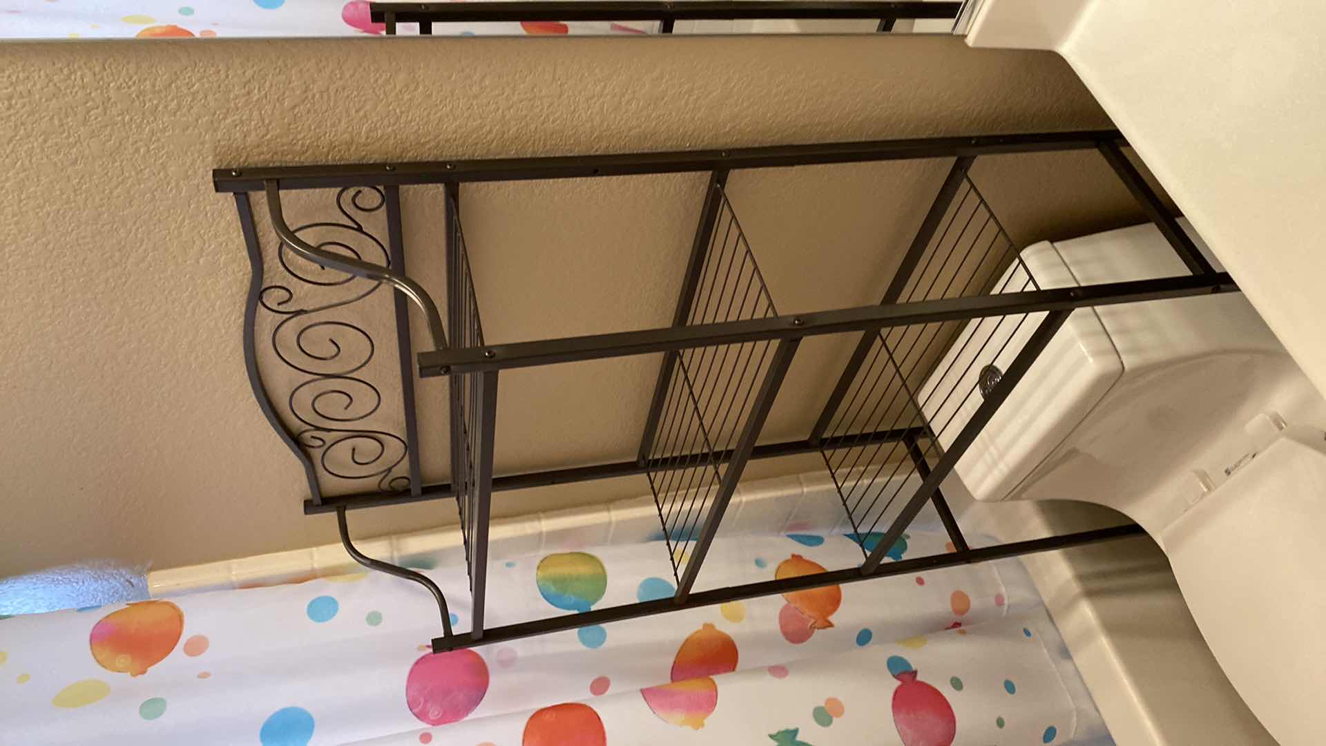 Photo 1 of 3 SHELF METAL AROUND TOILET STORAGE 24" X 9" H64"