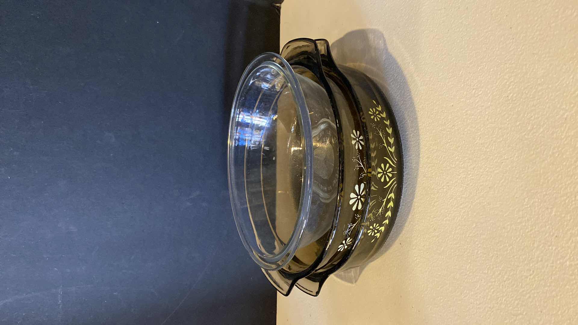 Photo 1 of 3 GLASSWARE AND 1 COPPER SAUCE PAN