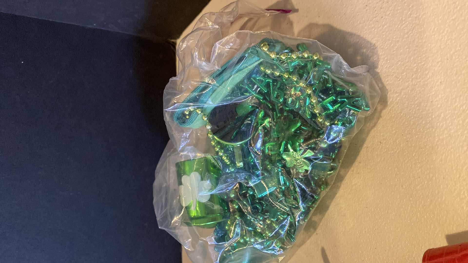 Photo 1 of BOX OF ASSORTED COSTUME JEWELRY