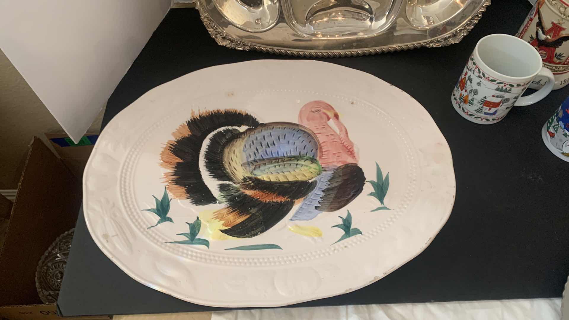 Photo 1 of 8 PIECE HOME COLLECTIBLES, TRAYS, PLATTERS AND MORE