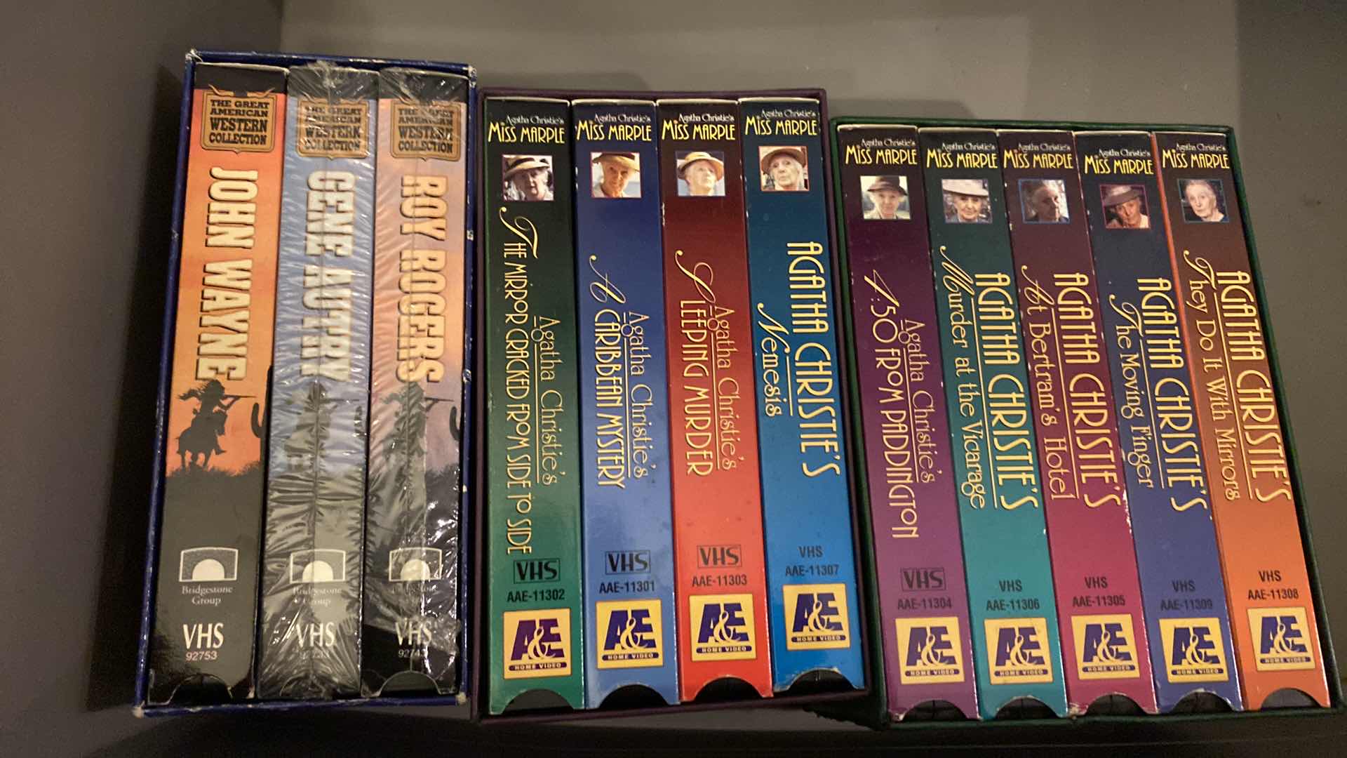 Photo 1 of 4 DRAWER STORAGE WITH DISNEY AND ASSORTED VHS AND DVDS 26 X 18 H36