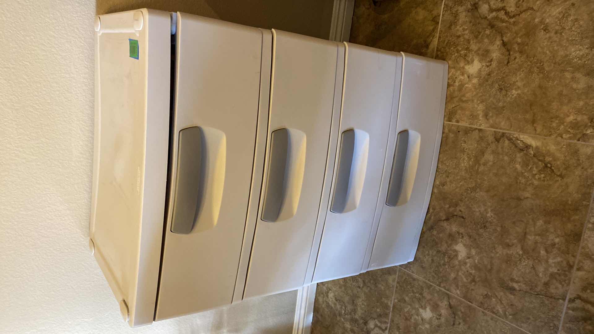 Photo 1 of 4 DRAWER STORAGE WITH DISNEY AND ASSORTED VHS AND DVDS 26 X 18 H36