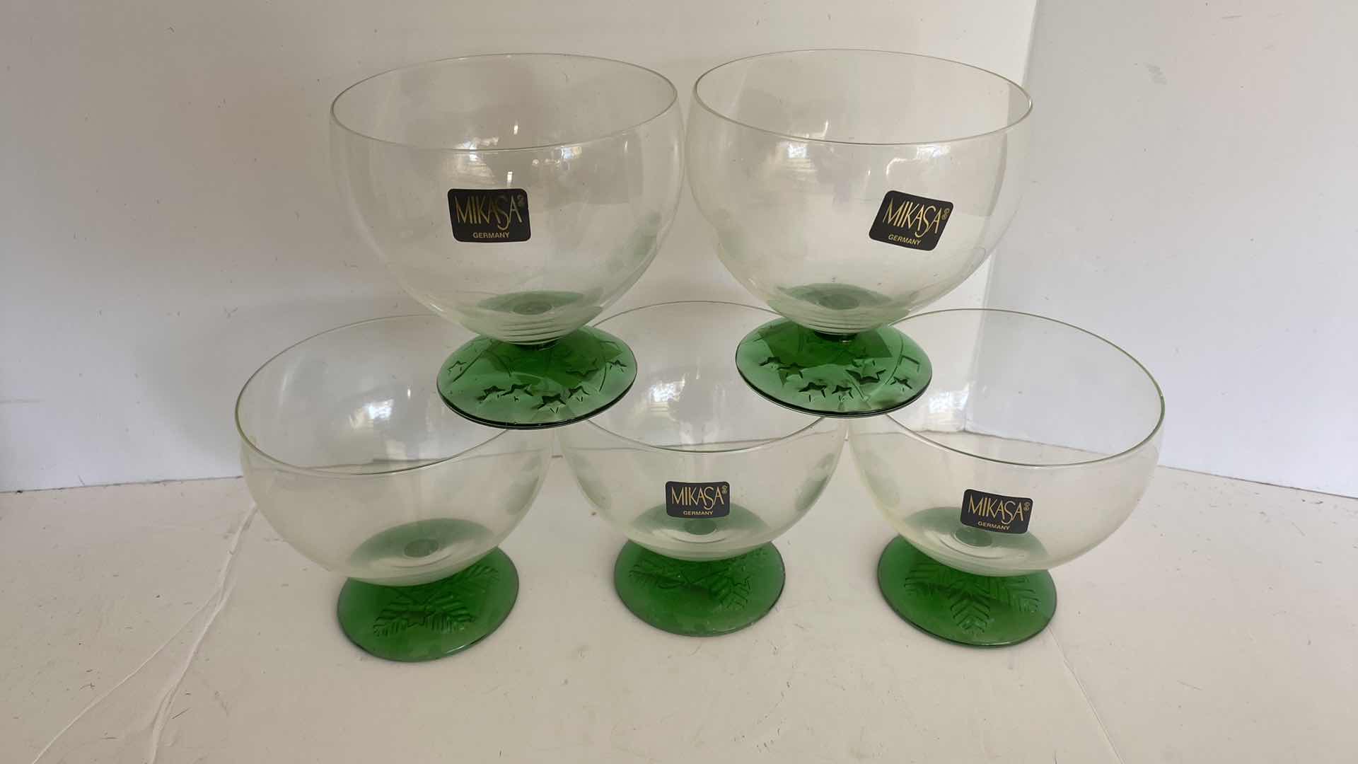 Photo 1 of MIKASA BELVEDERE 20 PIECE SERVICE AND 5 GOBLETS