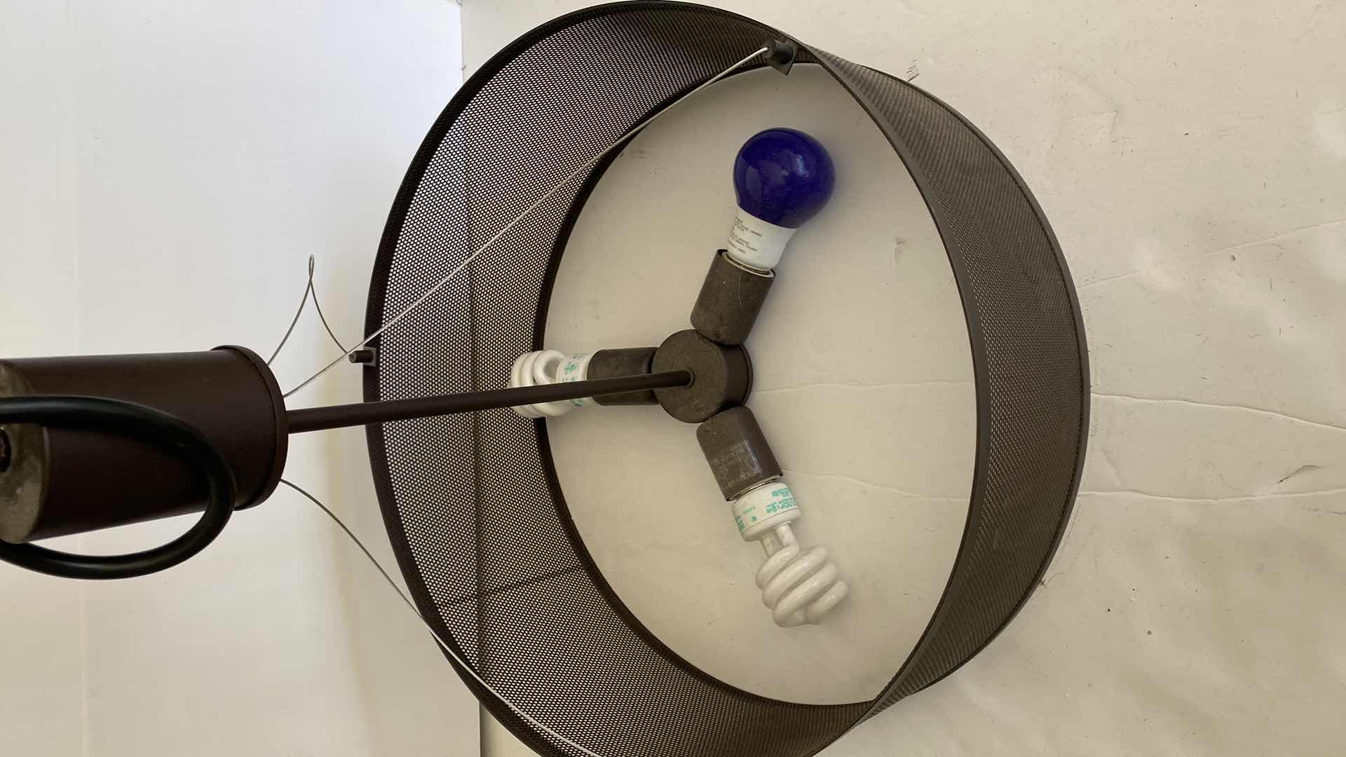 Photo 1 of LARGE METAL HANGING LAMP H32”