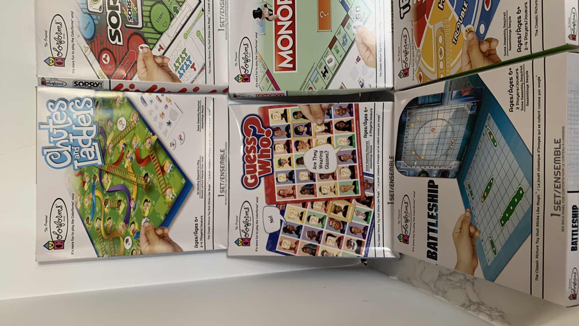 Photo 1 of 6 - COLORFORMS CHILDRENS GAMES