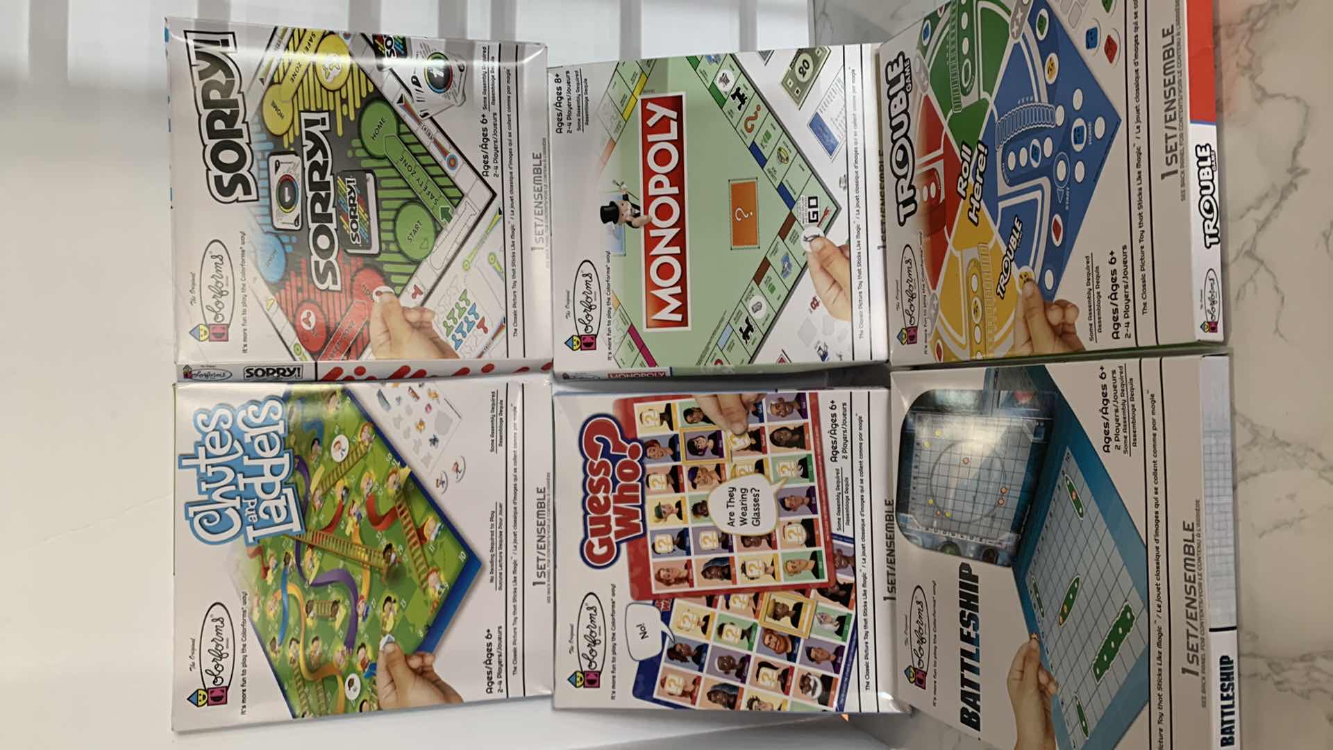 Photo 1 of 6 - COLORFORMS CHILDRENS GAMES