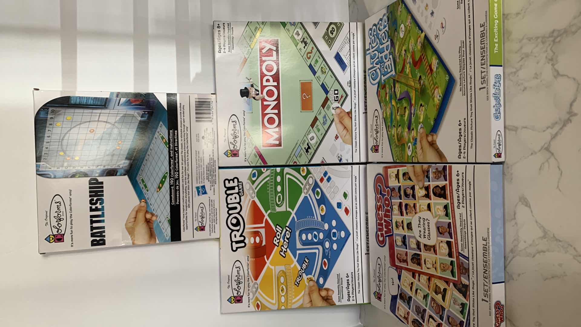 Photo 1 of 5 - COLORFORMS CHILDRENS GAMES