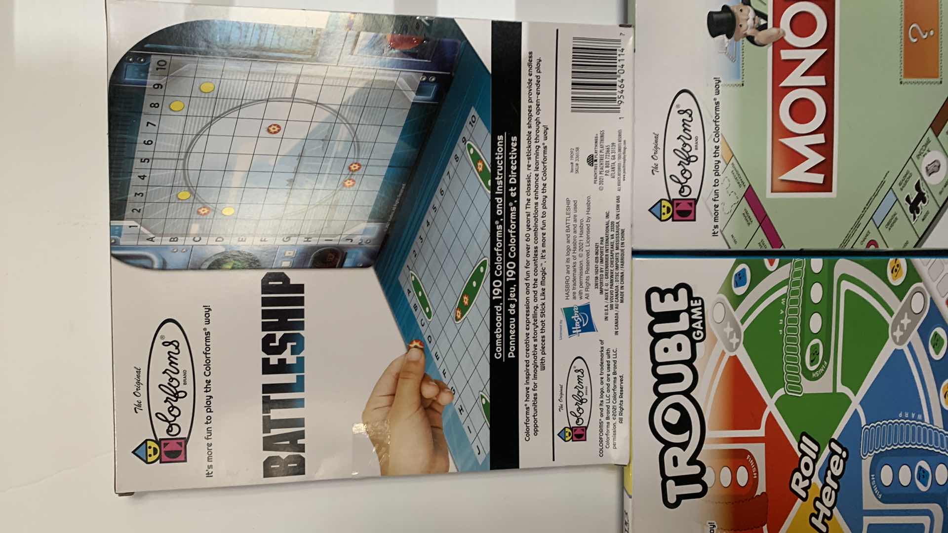 Photo 1 of 5 - COLORFORMS CHILDRENS GAMES