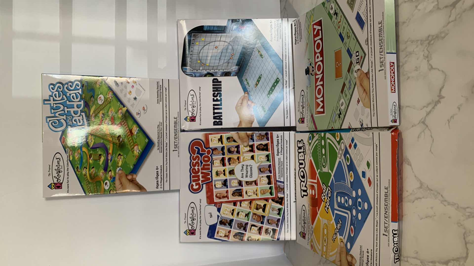 Photo 1 of 5 - COLORFORMS CHILDRENS GAMES