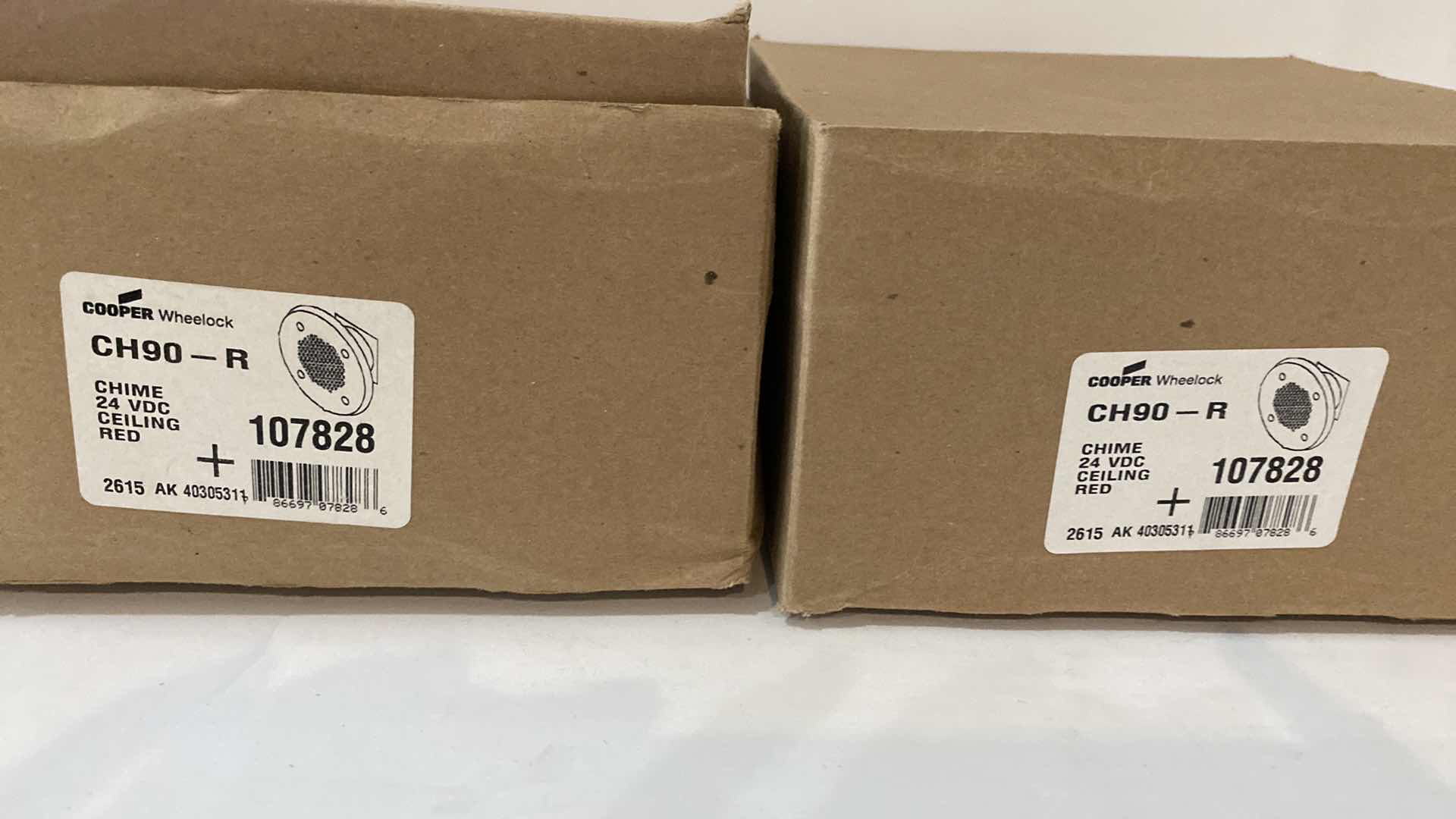 Photo 1 of COOPER WHEELOCK CH90-R RED CEILING CHIMES