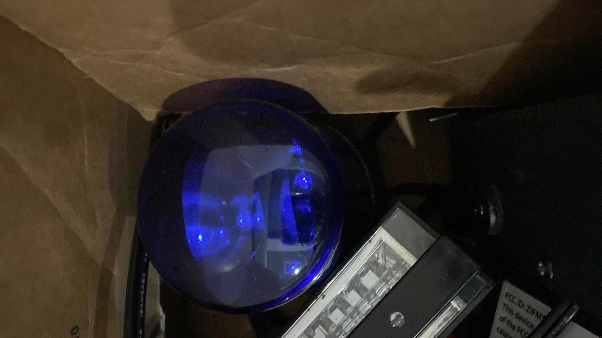 Photo 1 of BOX OF STROBE LIGHTS