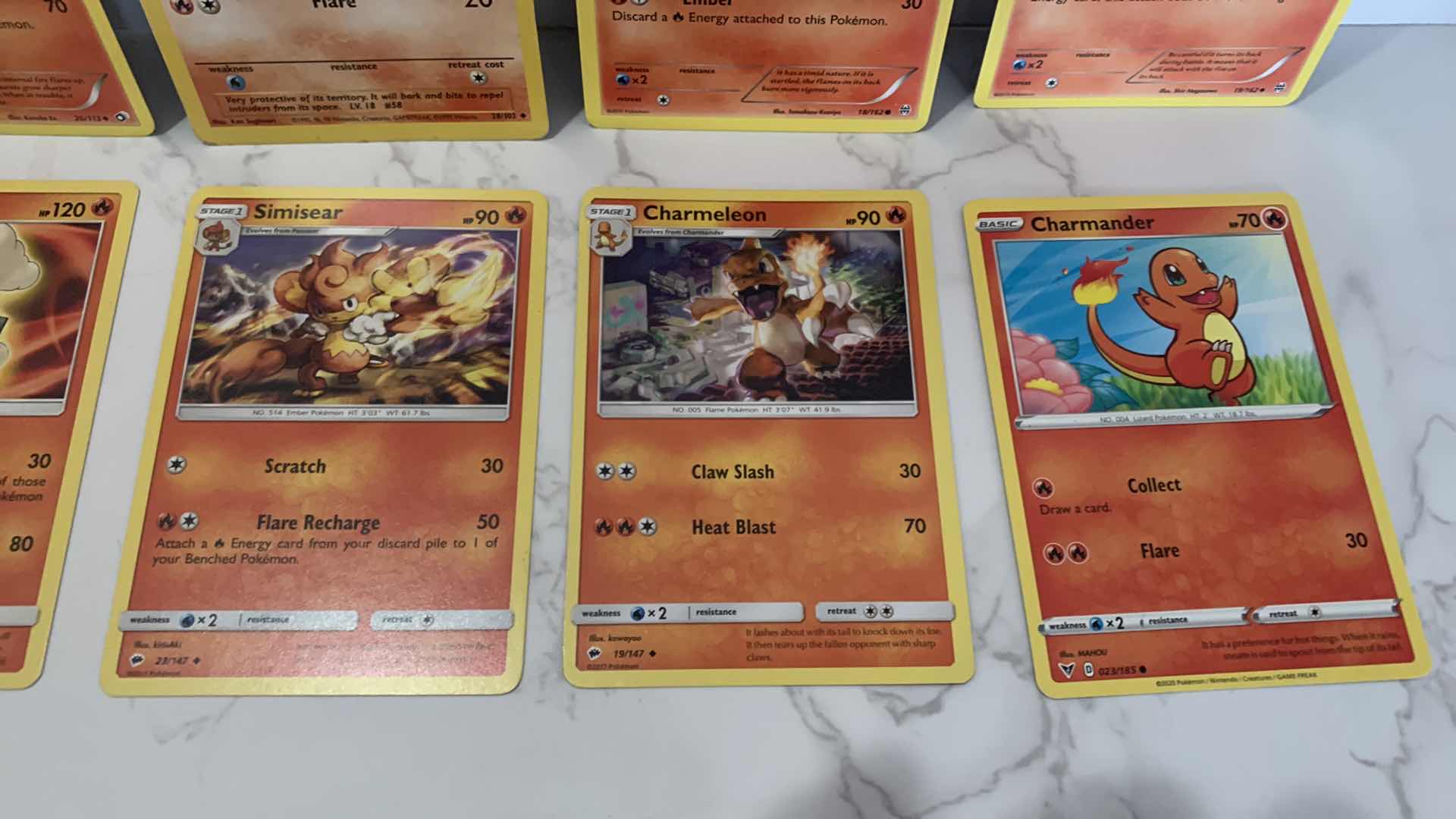 Photo 1 of 10 COLLECTIBLE POKÉMON CARDS