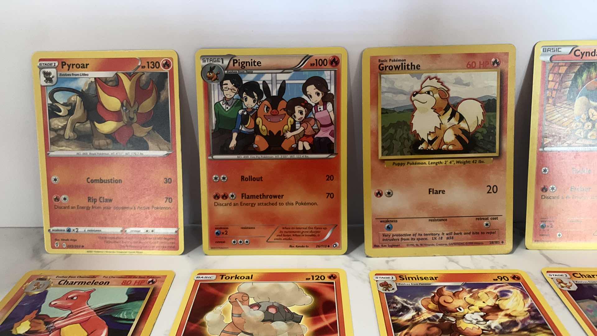 Photo 1 of 10 COLLECTIBLE POKÉMON CARDS