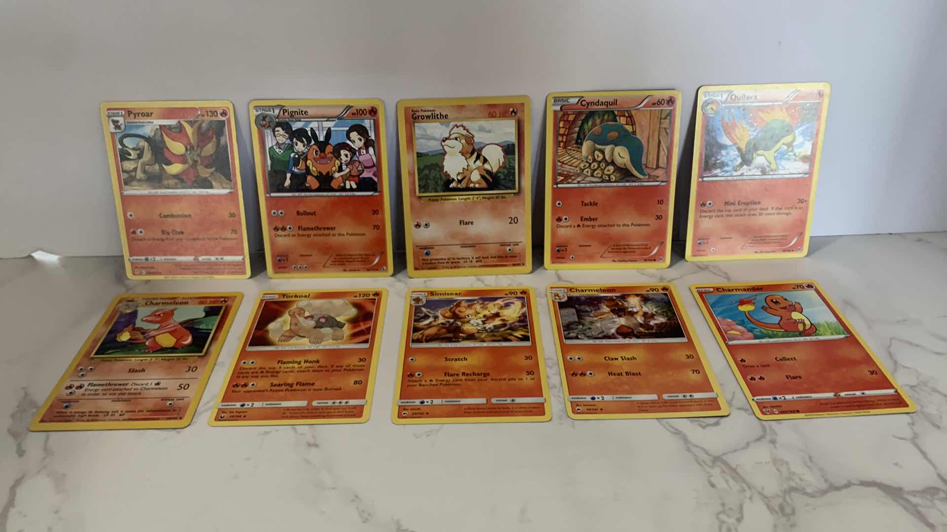 Photo 1 of 10 COLLECTIBLE POKÉMON CARDS