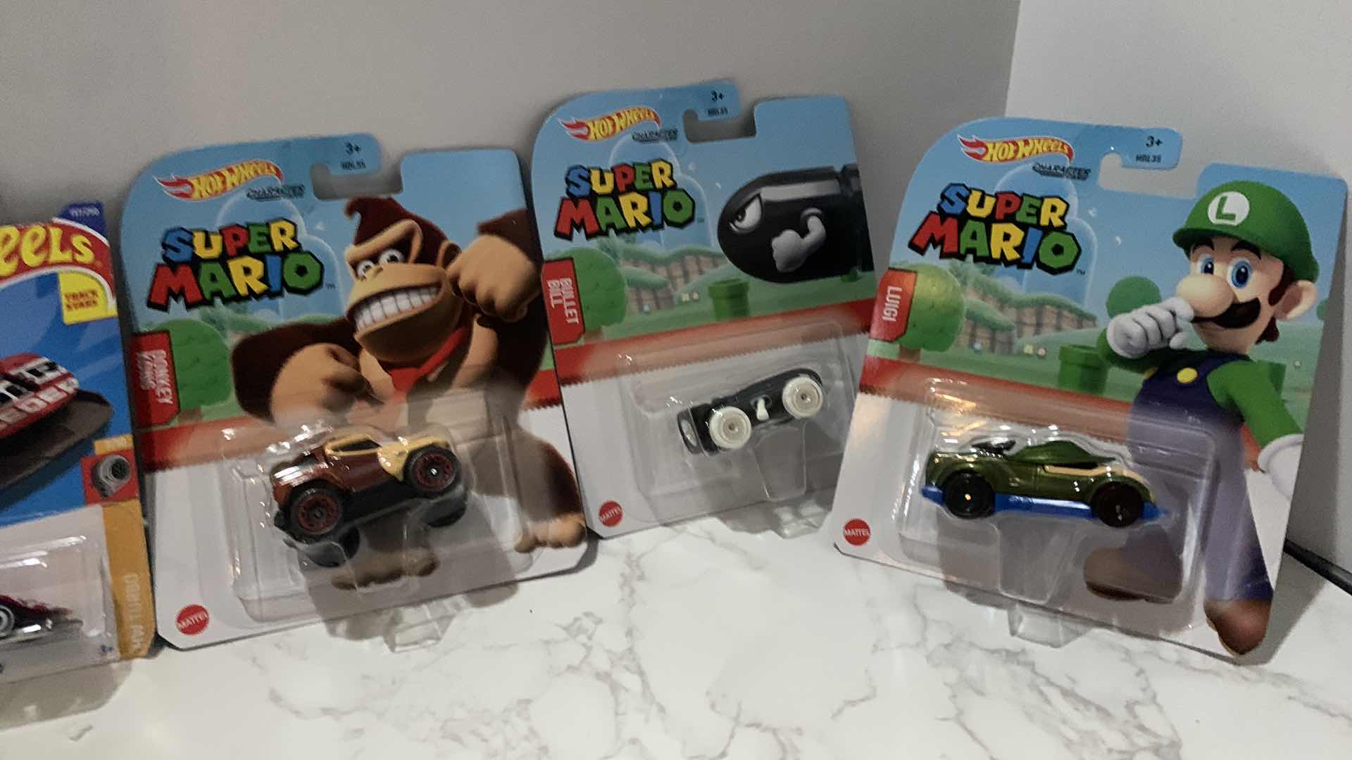 Photo 1 of 5 COLLECTIBLE HOT WHEELS, 1 BLACK MAGIC AND MATTEL CLASSIC BASEBALL GAME