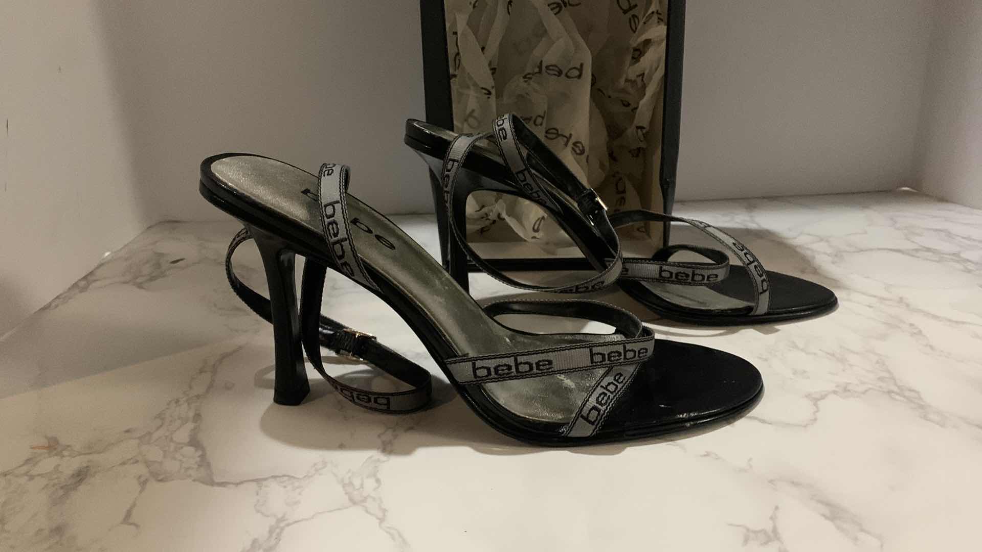 Photo 1 of BEBE LADIES HEELS SIZE 7.5M