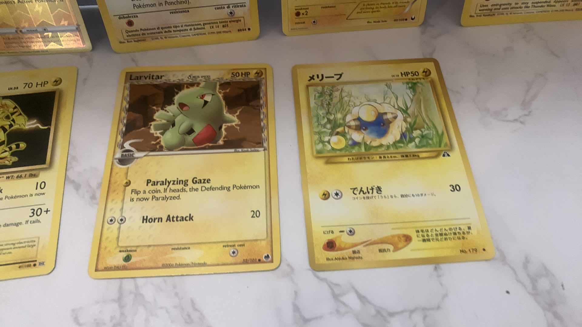Photo 1 of 9 COLLECTIBLE POKÉMON CARDS