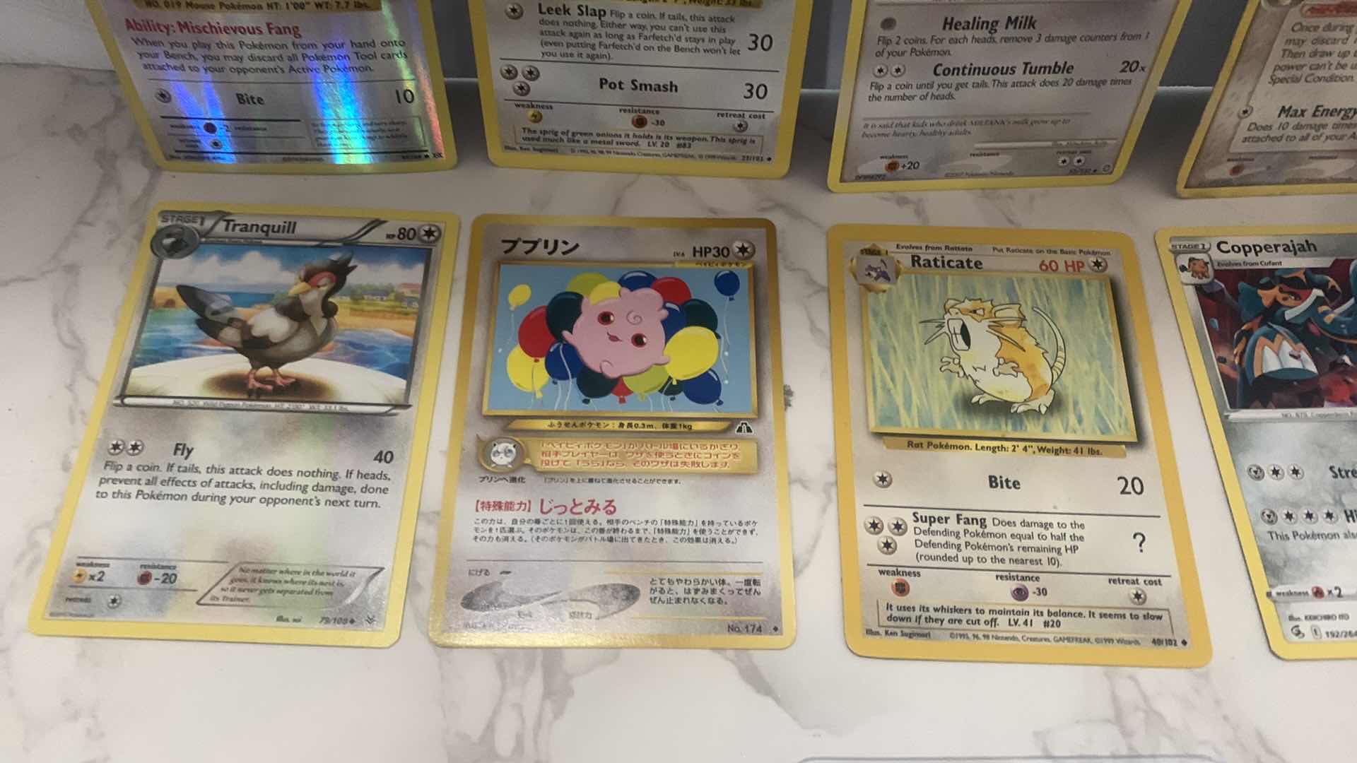 Photo 1 of 11 COLLECTIBLE POKÉMON CARDS