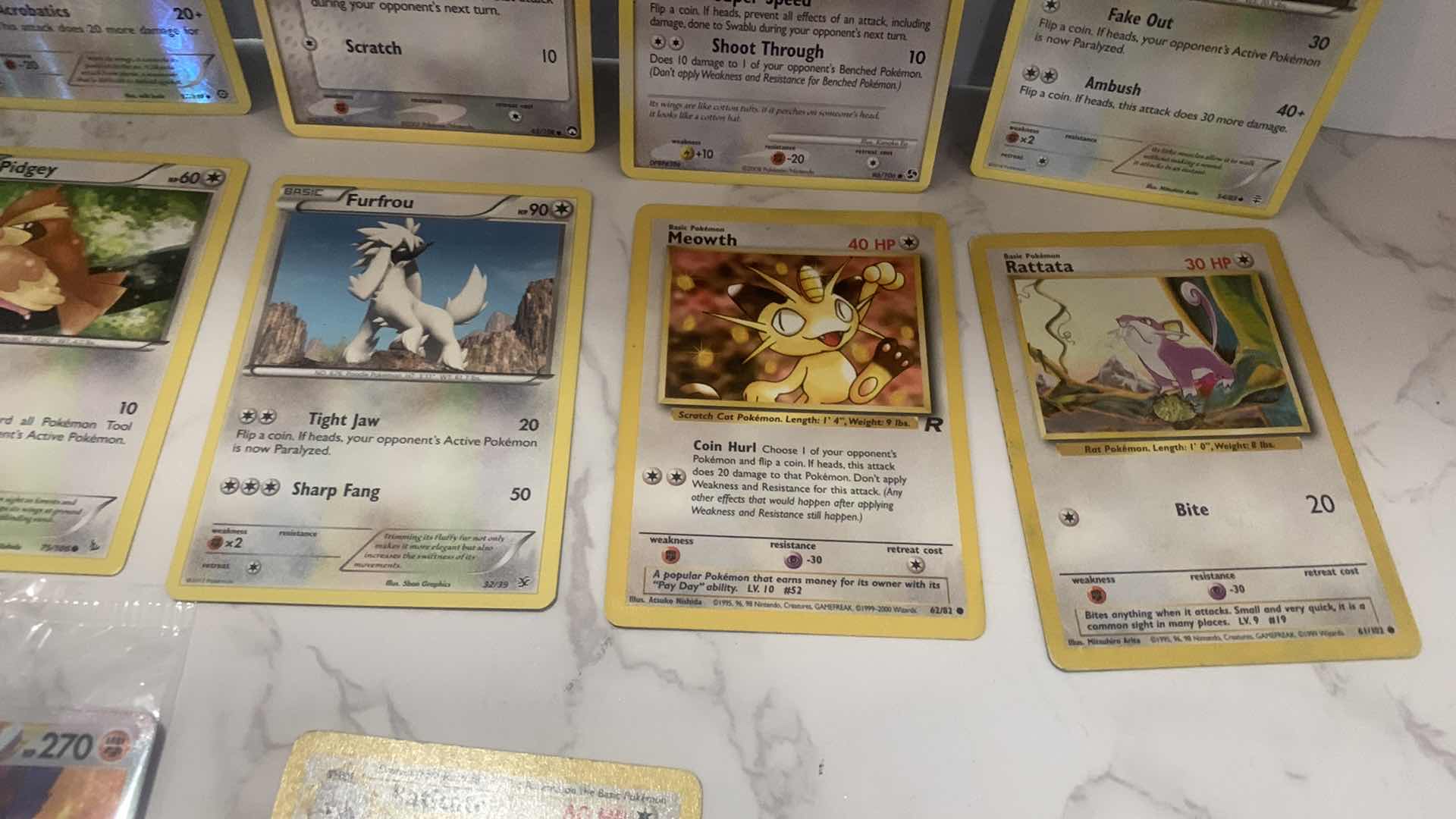Photo 5 of 12 COLLECTIBLE POKÉMON CARDS