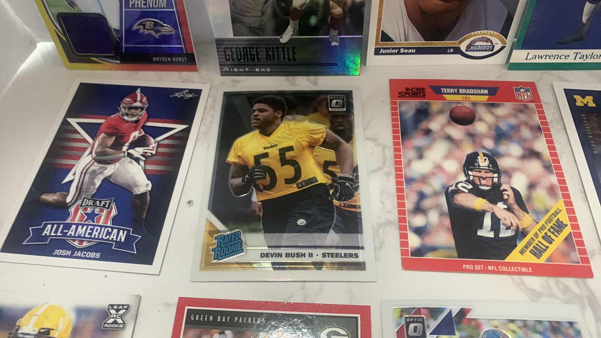 Photo 1 of 22 COLLECTIBLE FOOTBALL CARDS