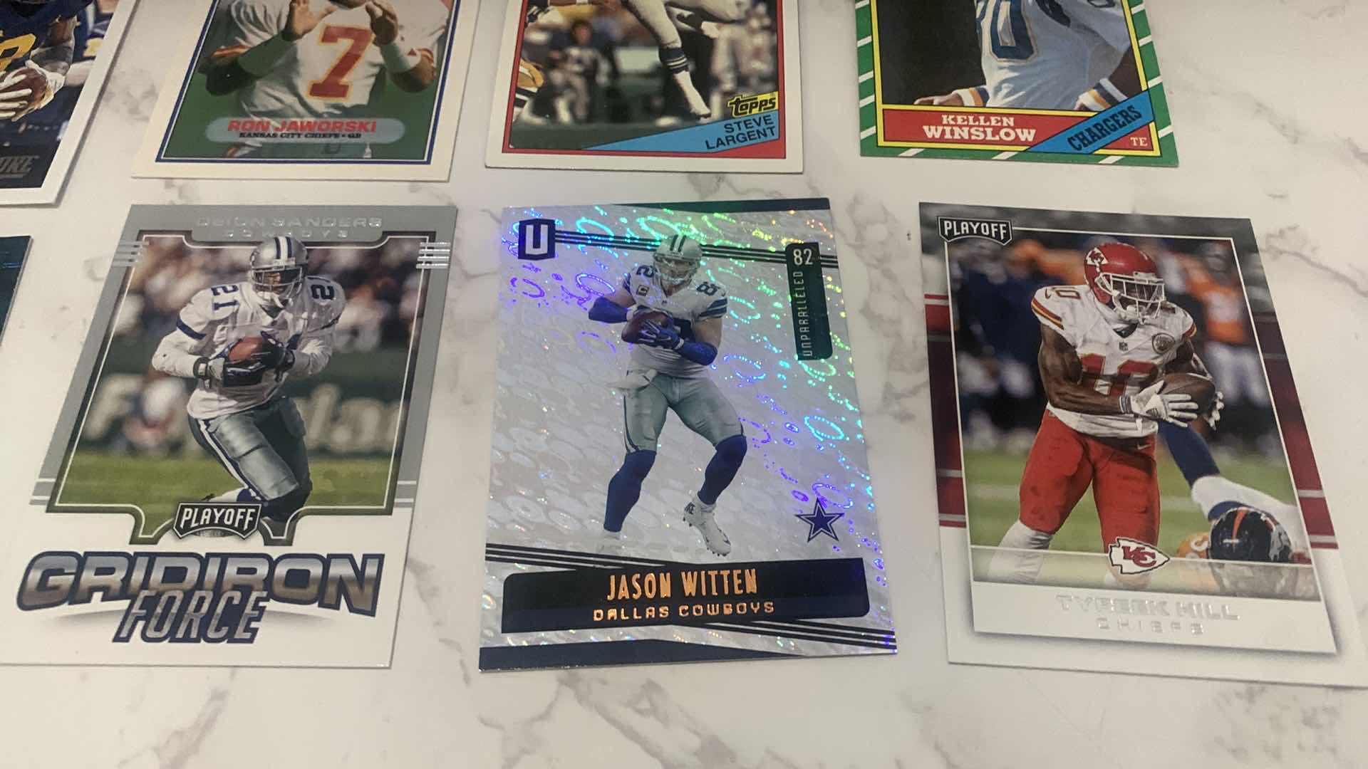 Photo 1 of 22 COLLECTIBLE FOOTBALL CARDS