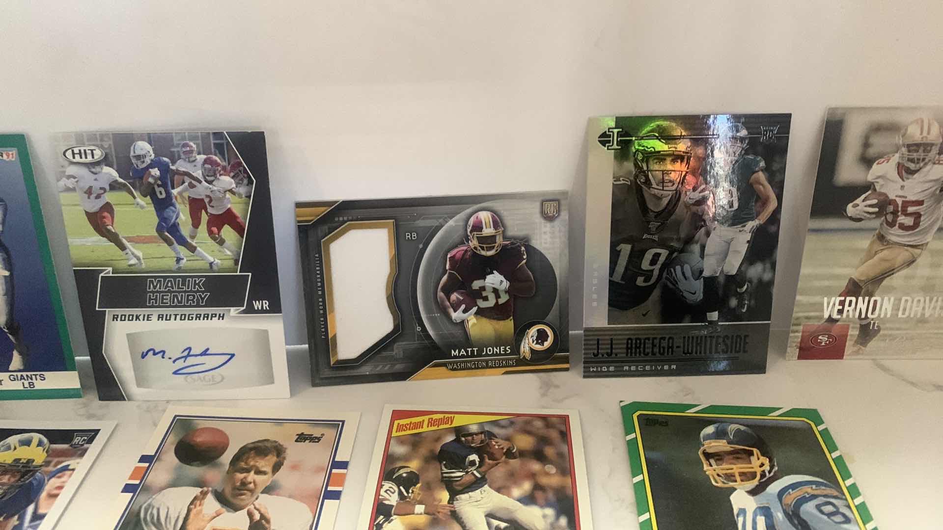 Photo 1 of 22 COLLECTIBLE FOOTBALL CARDS