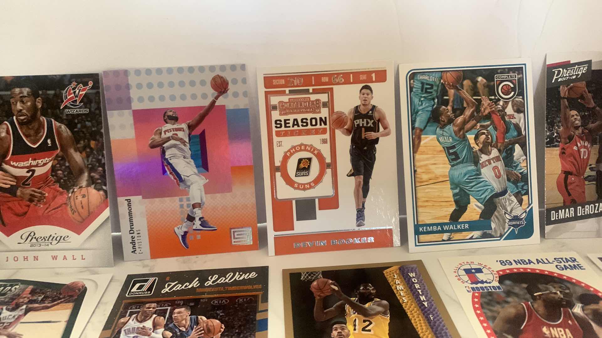 Photo 1 of 18  COLLECTIBLE FOOTBALL/BASKETBALL CARDS