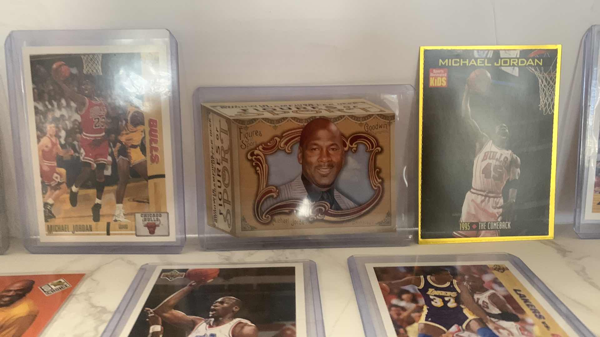 Photo 1 of 8 COLLECTIBLE BASKETBALL CARDS